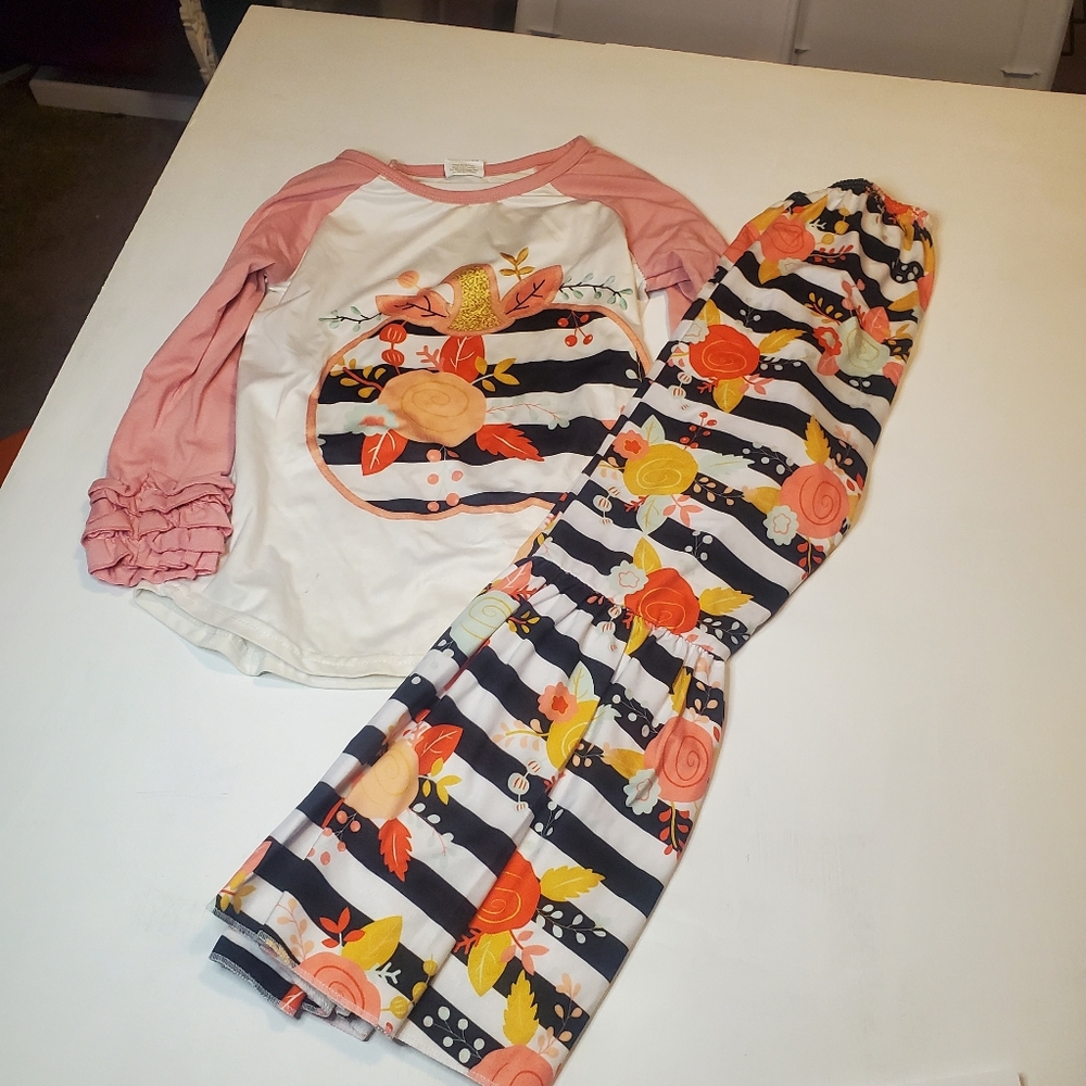 PINK FALL BOUTIQUE OUTFIT - Picture 1 of 3